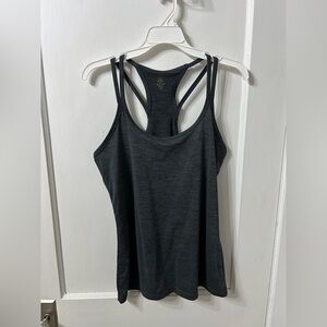 GAIAM Charcoal Gray Tank Top